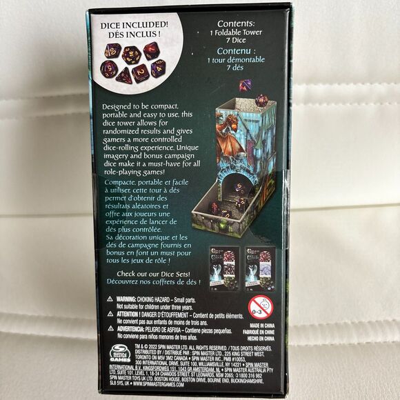 Spin Master Campaign Dice Tower Dice Included Compatible With Dungeons & Dragons - Picture 2 of 6